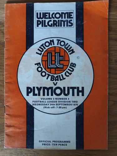 1975 luton town - luton, v