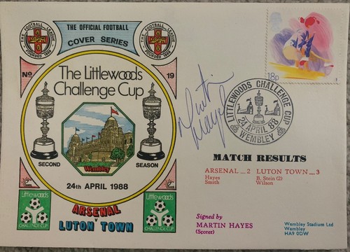 Arsenal luton town 1988 - v,