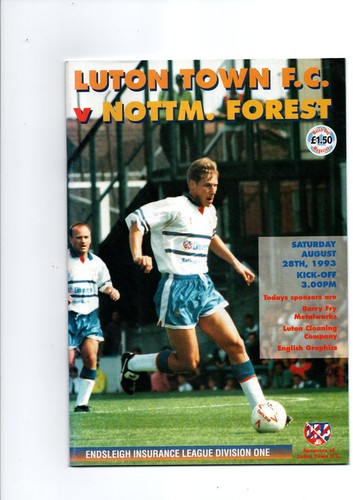 Luton town nottingham forest - v,