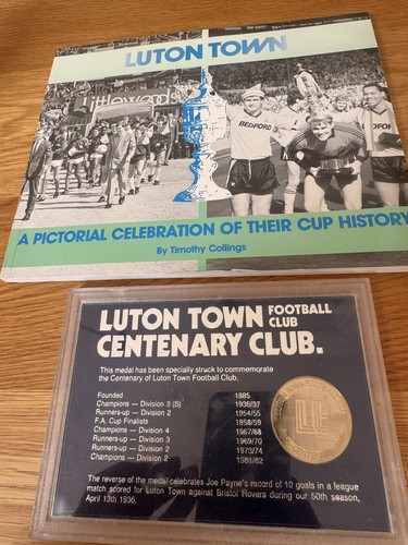 Luton town centenary - town, fc