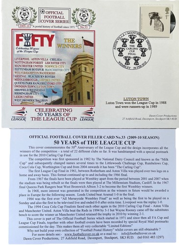 Luton town celebrating 50 - -,