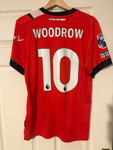 Match worn luton town - match,