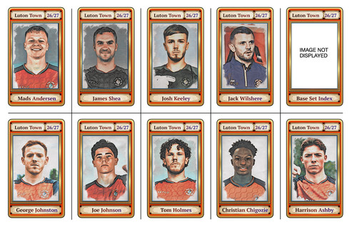 Luton town complete - :,