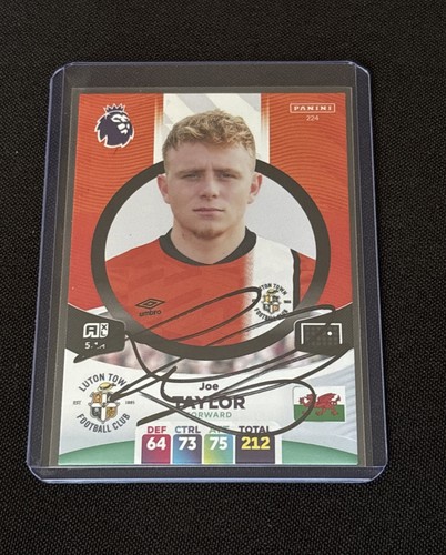 Signed joe taylor - taylor, luton