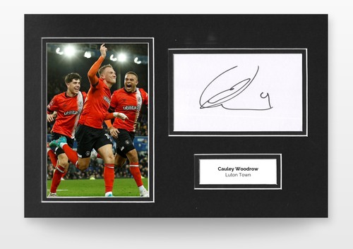 Cauley woodrow hand signed - woodrow, hand-signed
