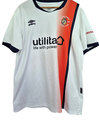 Luton town football away - football,