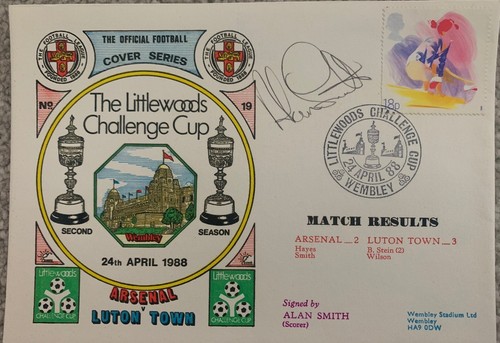 Arsenal luton town 1988 - v,