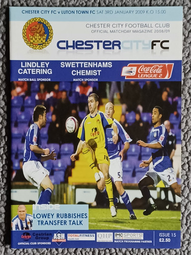 Chester city luton - city, v