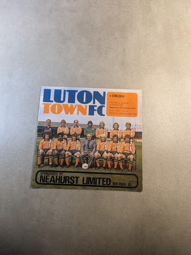 Luton town chelsea - town, v