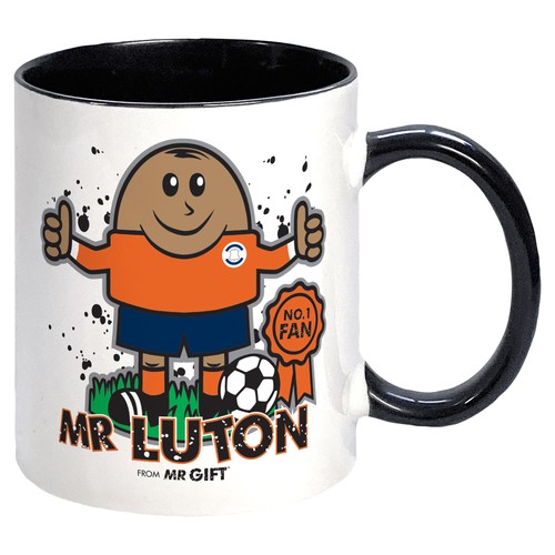 Luton town mug gift boxed - town, mug.