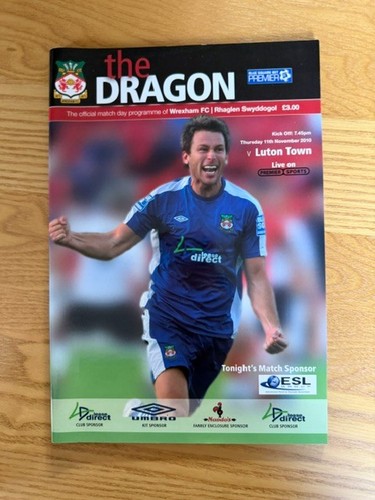 Wrexham luton town 2010 11 - luton,