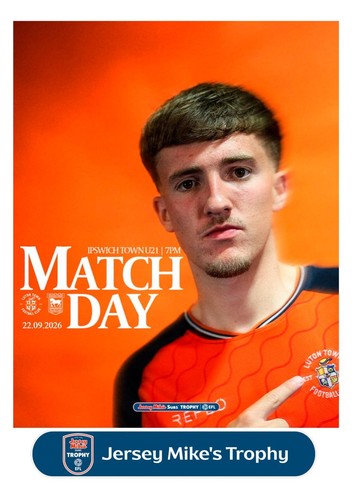 Luton town ipswich - luton, v