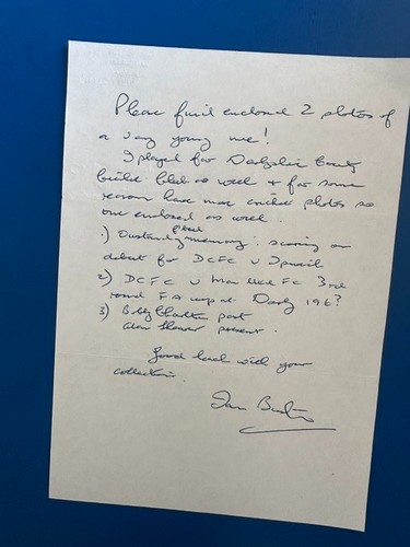 Ian buxton hand written - ian,