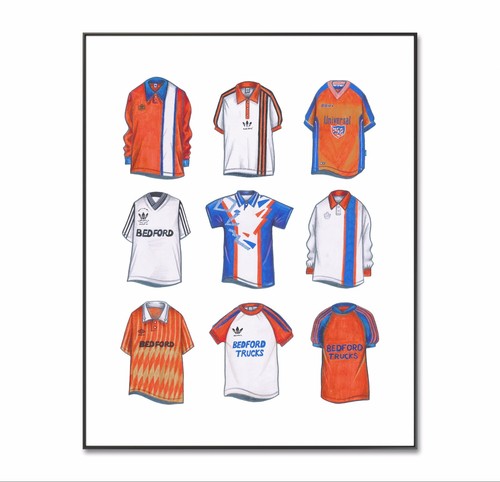 Luton town football shirt - luton,