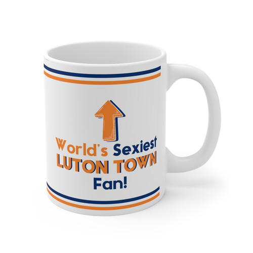 Luton town funny mug football - luton,