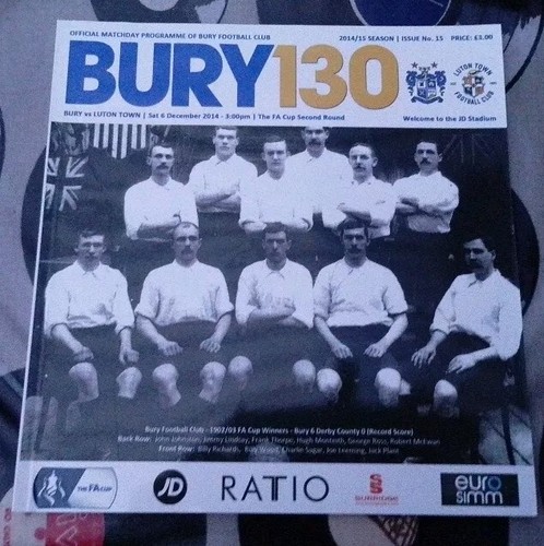 Bury luton town - v,