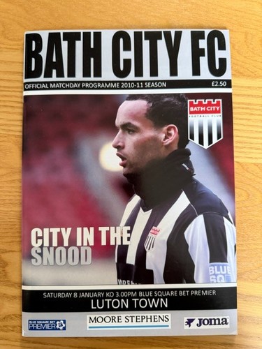 Bath city luton town 2010 - town, 2010/11