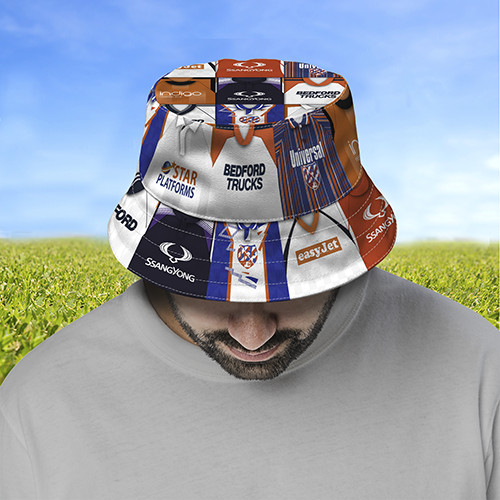 Luton town retro - luton, montage