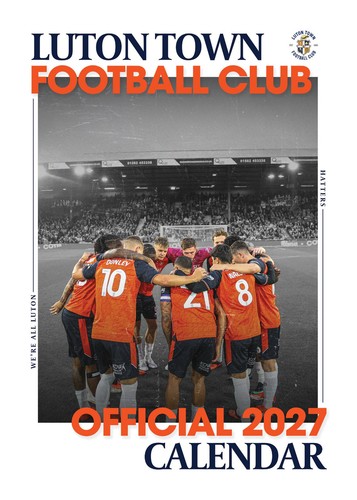 Luton town official 2027 a3 - luton,