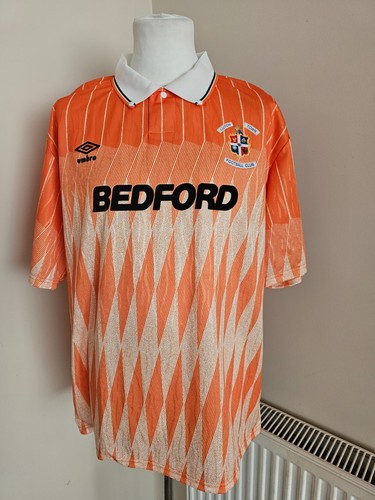 Luton town umbro 1989 90 - luton, 1989/90